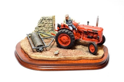 Lot 156 - Border Fine Arts 'Turning with Care' (Nuffield Tractor), model No. B0094 by Ray Ayres, limited...