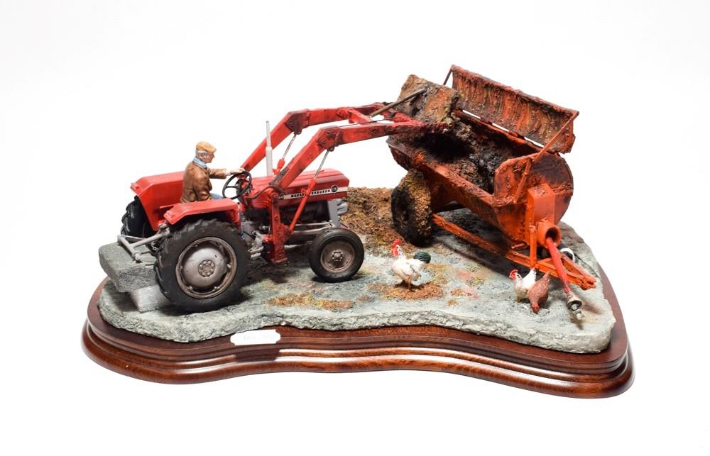 Lot 166 - Border Fine Arts 'Where There's Muck There's Money', model No. B0857 by Ray Ayres, limited...