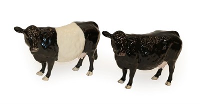 Lot 180 - Beswick Black Galloway Cow, model No. 4113B, Beswick Collectors Club 2002, limited edition of...
