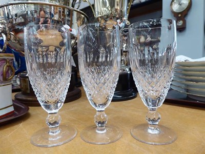 Lot 684 - A part suite of Waterford glass, together with five Waterford brandy balloons with a different...