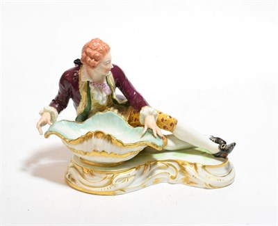 Lot 785 - A Royal Crown Derby figural dish