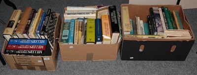 Lot 922 - Three boxes of books, predominantly antique reference