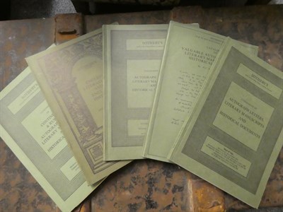 Lot 927 - Large quantity of auction catalogues, including Sotherbys mostly relating to books 'The library...