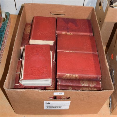 Lot 935 - Dickens, Charles Works. Chapman & Hall, c.1869. 8vo (24 vols). Org. red cloth. [24]