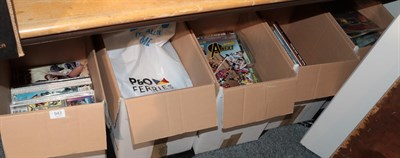 Lot 943 - Comics - Approximately 600 Superhero/Action comics and others (in five boxes)