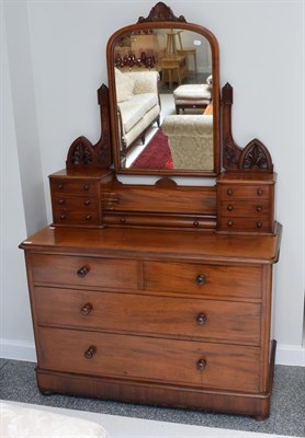 Lot 1142 - A Victorian dressing chest