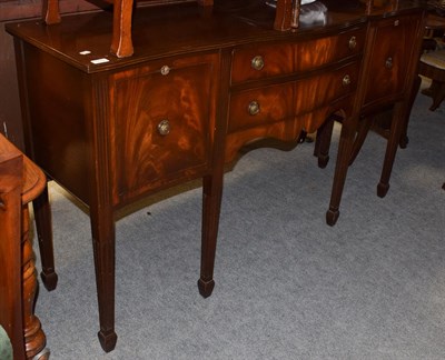 Lot 1445 - A reproduction mahogany sideboard