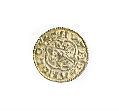 Lot 2007 - Cnut Silver Penny, Quatrefoil type, Colchester Mint, EADPINE MO COL; obv. crowned bust left...