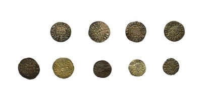 Lot 2017 - Edward I, 4 x Silver Pennies comprising: 3 x Durham Mint: King's Receiver (S1421), Bishop de Insula