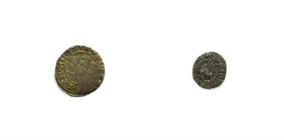 Lot 2019 - RIchard II Silver Penny, York Mint, early style, quatrefoil in centre of rev, bust & parts of...