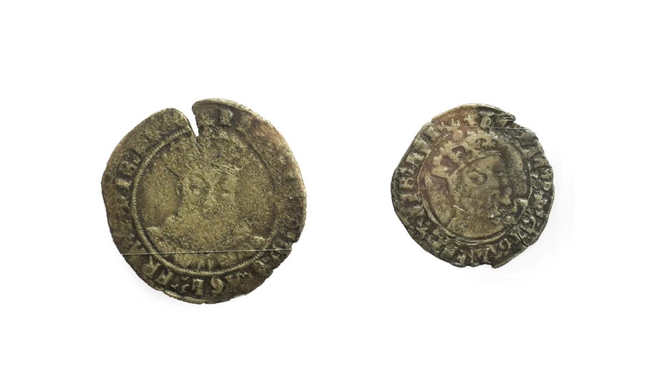 Lot 2027 - Henry VIII, Testoon, third coinage debased silver, Tower Mint, obv. HENRIC 8, crowned facing...