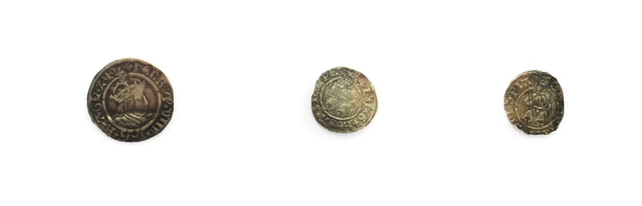 Lot 2029 - Henry VIII, Halfgroat, second coinage, Canterbury Mint, Archbishop Warham, mm. uncertain (mm 121 in