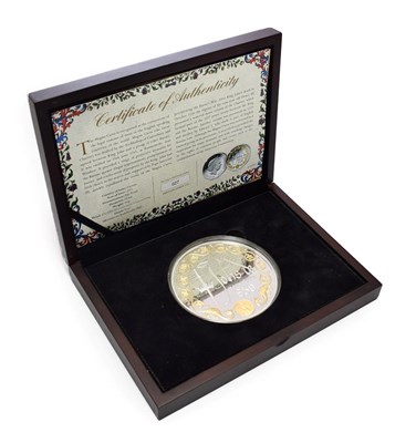 Lot 2169 - Guernsey, Silver Proof Fifty Pounds 2015, commemorating the 800th Anniversary of Magna Carta in...