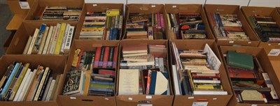 Lot 961 - Twelve boxes of books including literature, 20th century novels (some first editions), photographic