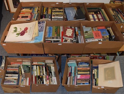 Lot 962 - Eleven boxes of books including literature, 20th century novels (some first editions), photographic