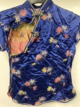 Lot 2015 - Collection of Circa 1930's and Later Chinese Brocade and Embroidered Jackets, Tops and...