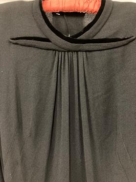 Lot 2020 - Assorted Circa 1930/40 Dresses, Jackets etc, including a black silk taffeta three quarter...