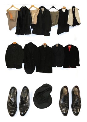 Lot 2055 - Assorted Mid 20th Century and Later Gentlemen's Sporting and Other Costume, comprising a black...