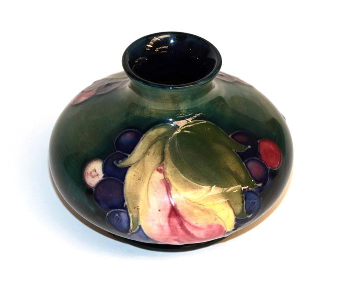 Lot 101 - A William/Walter Moorcroft Leaf and grape vase
