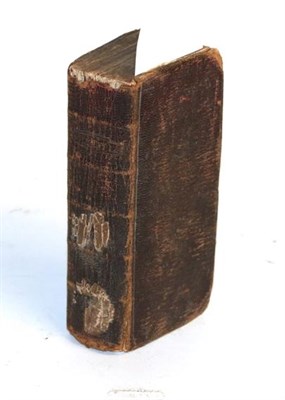 Lot 119 - Holy Bible containing the Old Testament and the New, with Notes, printed by J.W. Pasham, 1776,...