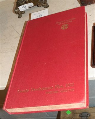 Lot 137 - Durham County Development Plan, 1951, Written Analysis, folio, 320 pages, folding maps, plates,...