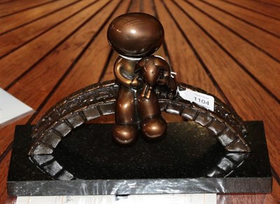 Lot 1104 - Doug Hyde (b.1972) ''Watching the World Go By'' Signed and numbered 154/250, bronze on a...