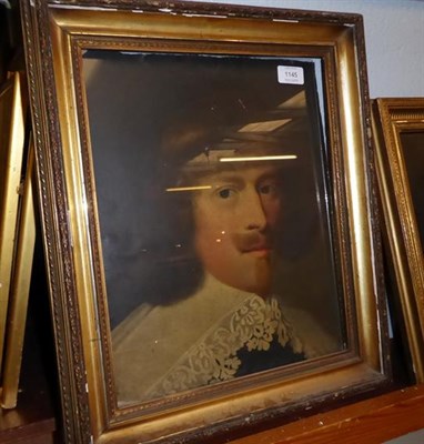 Lot 1145 - After Sir Anthony Van Dyck  Portrait of a Gentleman, head and shoulders wearing a lace trimmed...