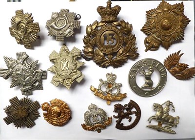 Lot 30 - A Collection of Approximately Eighty British Badges, including cap and collar badges, glengarry...