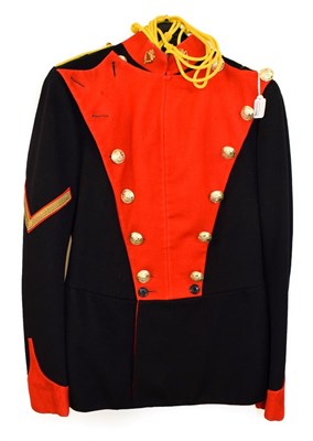Lot 103 - A Corporal's Full Dress Uniform to the 5th Royal Irish Lancers, comprising blue tunic with...