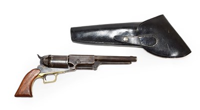 Lot 236 - A Copy of a Colt Walker Model U.S.M.R. .44 Calibre Six Shot Single Action Percussion Revolver, with