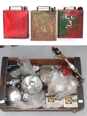 Lot 2048 - A REDeX Oil and Fuel Additive Gun; and A Quantity of Assorted, mainly Austin-Healey, Spares, to...