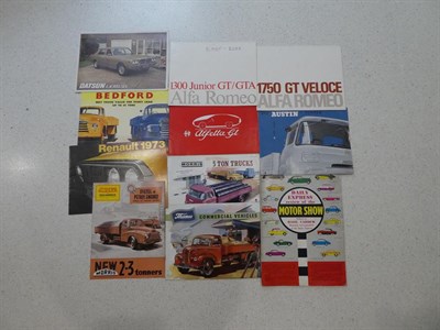 Lot 2052 - A Collection of Mainly 1950's Printed Ephemera, to include a collection of Autocar magazines, and a