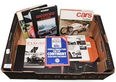 Lot 2117 - A Quantity of Hardback and Paperback Books, to include: The Mercedes-Benz Club: Celebrating 60...