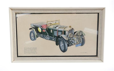 Lot 2144 - J B Pratt (20th century) The 1930 4.5 litre Le Mans Prototype Amherst Villiers Supercharger,...