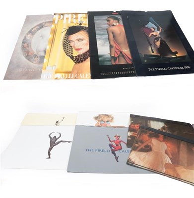 Lot 2155 - Pirelli: A Collection of Calendars, to include 1985, 1986, 1987, 1988, 1989, 1990, 1991, 1992,...