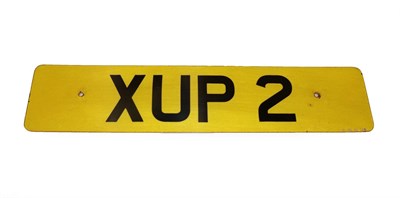 Lot 2177 - Cherished Registration Number: XUP 2, with retention certificate, expires 22 07 2025 sold with...