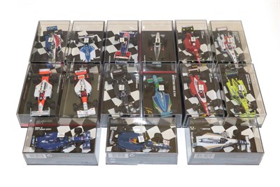 Lot 2198 - Minichamps Formula 1 Group Tyrrell Yamaha U Katayama, toleman TG183 J Cecutto, Ligier Honda O...