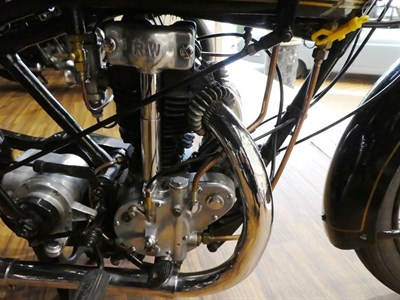 Lot 2243 - Rudge Whitworth 'SPECIAL' MODEL 1930 (1929) Date of first registration: December 1929...