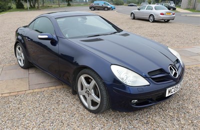 Lot 2249 - 2005 Mercedes SLK 350 Auto Convertible Registration number: MC05 ZHD Date of first...