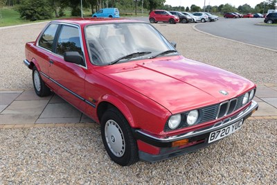 Lot 2258 - 1985 BMW 320I Automatic Registration number: B720 YUC Date of first registration: 15/03/1985...