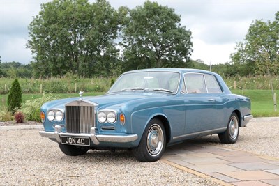 Lot 2274 - 1967 Rolls Royce Mulliner Park Ward Registration number: XUR 523E (currently on cherished...
