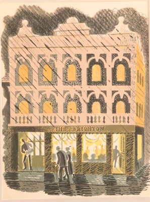 Lot 16 - Eric Ravilious (1903-1942) ''Wedding Cakes'' Lithograph from the 1938 ''High Street'' series...