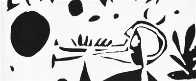 Lot 30 - Pablo Picasso (1881-1973) Spanish ''Musical Faun'' (1963) Bloomcraft Fabrics, USA Screen...