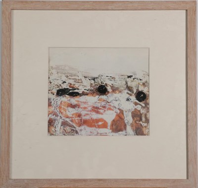 Lot 39 - Marie Walker Last (1917-2017) ''Malham Landscape'' Signed and dated (19)88, mixed media, 23cm...