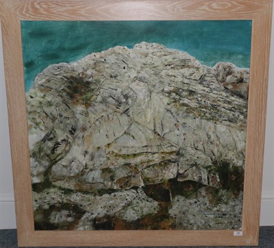 Lot 95 - Marie Walker Last (1917-2017) Rocky landscape Signed and dated 2000, oil on canvas, 90cm by...