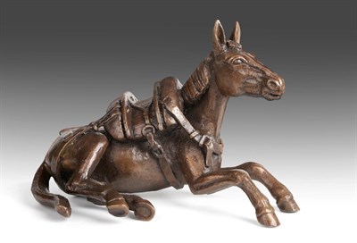 Lot 103 - Sally Arnup FRBS, ARCA (1930-2015) ''Mule with Pack'' Signed and numbered III/X, bronze, 13.5cm...