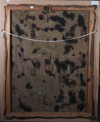 Lot 127 - Joash Woodrow (1927-2006) ''Weeping Woman'' Oil on sackcloth, circa 1960/65, 100cm by 76cm...