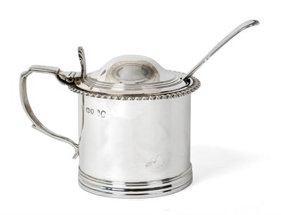 Lot 2004 - A Victorian Silver Mustard-Pot, by John and Henry Lias, London, 1840, drum-shaped and with a...