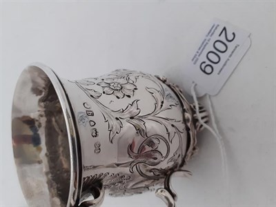 Lot 2009 - A Victorian Silver Christening-Mug, by Thomas Smily, London, 1870, baluster and on four scroll...