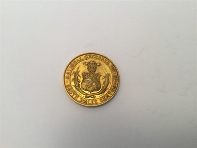 Lot 2053 - An Edward VII Gold Medal, Maker's Mark JM, Possibly for Joseph Moore, Birmingham, 1901, 18ct,...